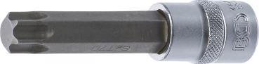 BGS Bit-Einsatz T70 T-Profil (für Torx)  Länge 100 mm Antrieb Innenvierkant 12,5 mm (1/2") 4477